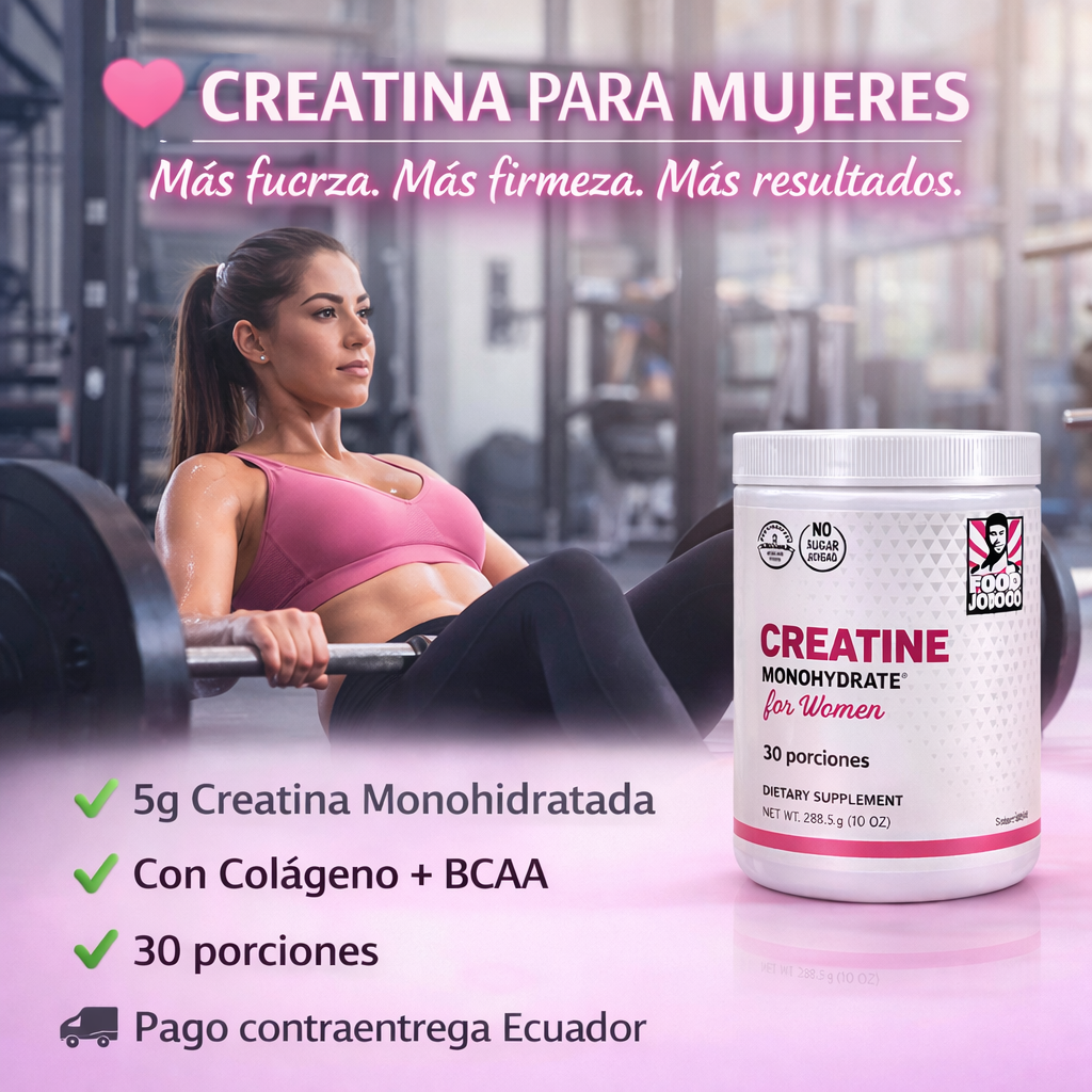 Creatina para Mujeres 240g