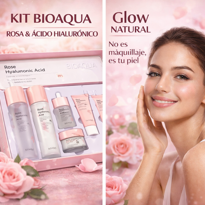 Kit Rosas con Acido Hialuronico Bioaqua