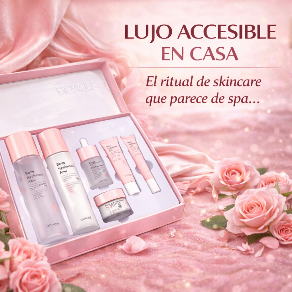 Kit Rosas con Acido Hialuronico Bioaqua