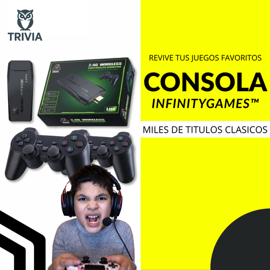 INFINITYGAMES™ Consola de Juegos Retro