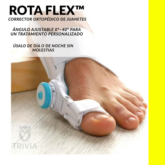 ROTA FLEX™  Corrector ortopédico de juanetes.
